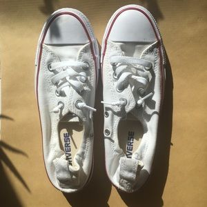 Women's Shoreline White Converse Size 6